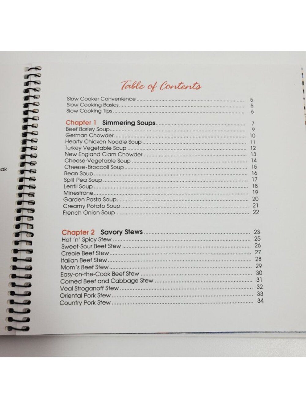 West Bend Slow Cooking For Fast Meals Spiral Bound Cookbook Recipe Book - Picture 4 of 13